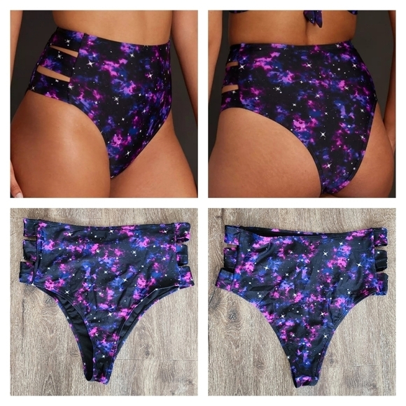 Hot Topic Other - Hot Topic Swim Bottoms Galaxy Print NEW #1632